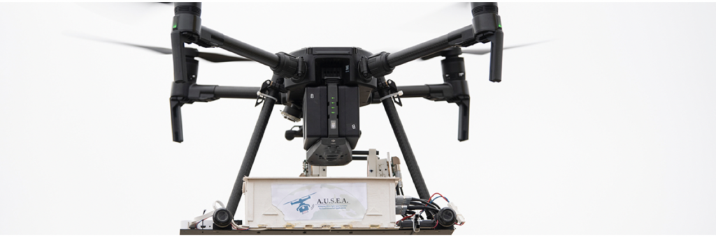 Measure Efficiency: Drone equipped with dual CH4 and CO2 sensors